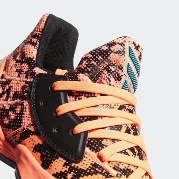 MEN\'S Adidas Harden Vol. 4 Signal Coral FV4151 main image 7